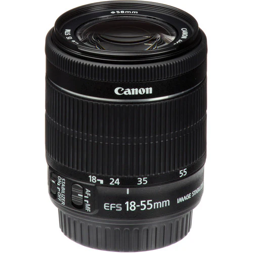 Canon EF-S 18-55mm f/3.5-5.6 IS STM Lens (White Box) - Image 2