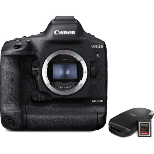 Canon EOS-1D X Mark III DSLR Camera with CFexpress Card and Reader Bundle - Image 13