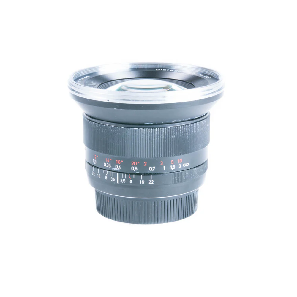 cp.2091 Pre-Owned ZEISS Distagon T* 18mm f/3.5 ZE Wide Angle Lens Canon EF Mount - Image 2
