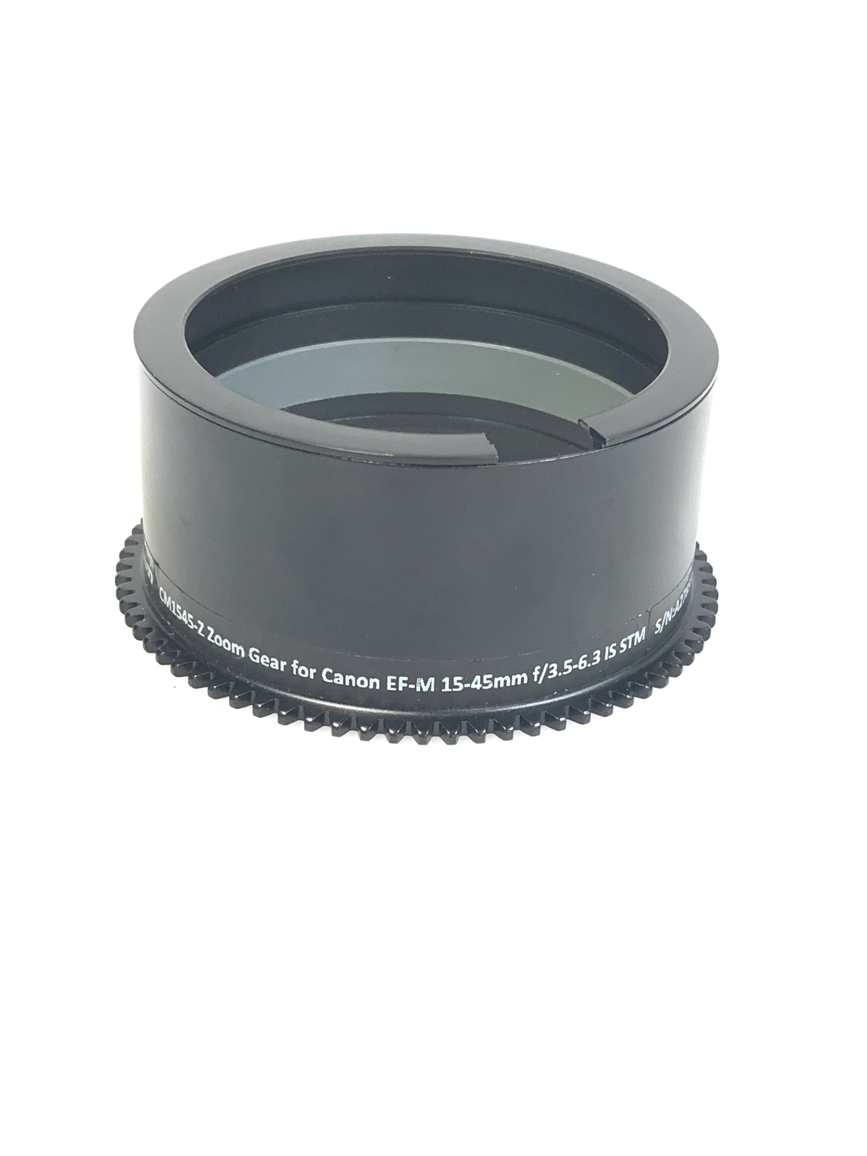 cp.3674 Pre-Owned Nauticam CM1545-Z Zoom Gear for Canon EF-M 15-45mm f/3.5-6.3 IS STM(SKU:36195) - Image 2
