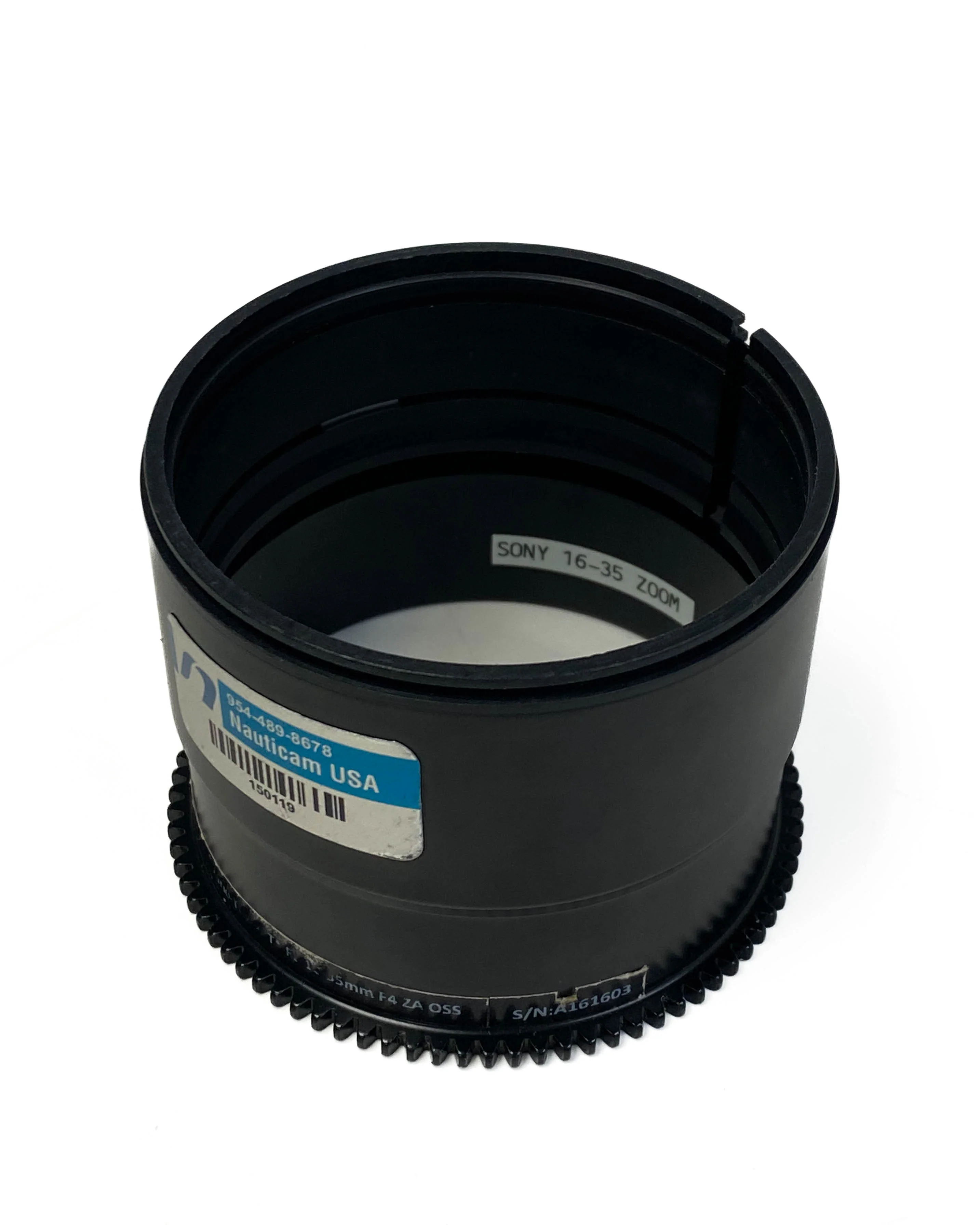 Cp.4040 Pre-owned Nauticam SE1635-Z Zoom Gear for Sony Vario-Tessar T* FE 16-35mm F4 ZA OSS - Image 2