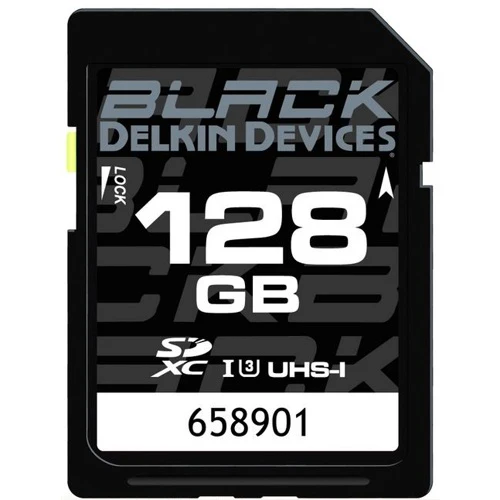 Delkin Devices BLACK UHS-I Rugged SD Memory Card V30 (Choose Capacity) - Image 4