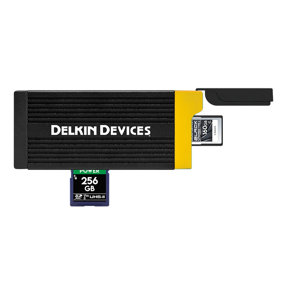 Delkin Devices CFexpress Type A & UHS-II SDXC Memory Card Reader - Image 2