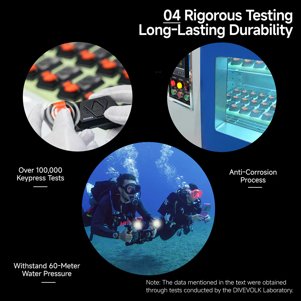 DIVEVOLK Underwater External Shutter for Seatouch 4 Max Series Housing - Image 7