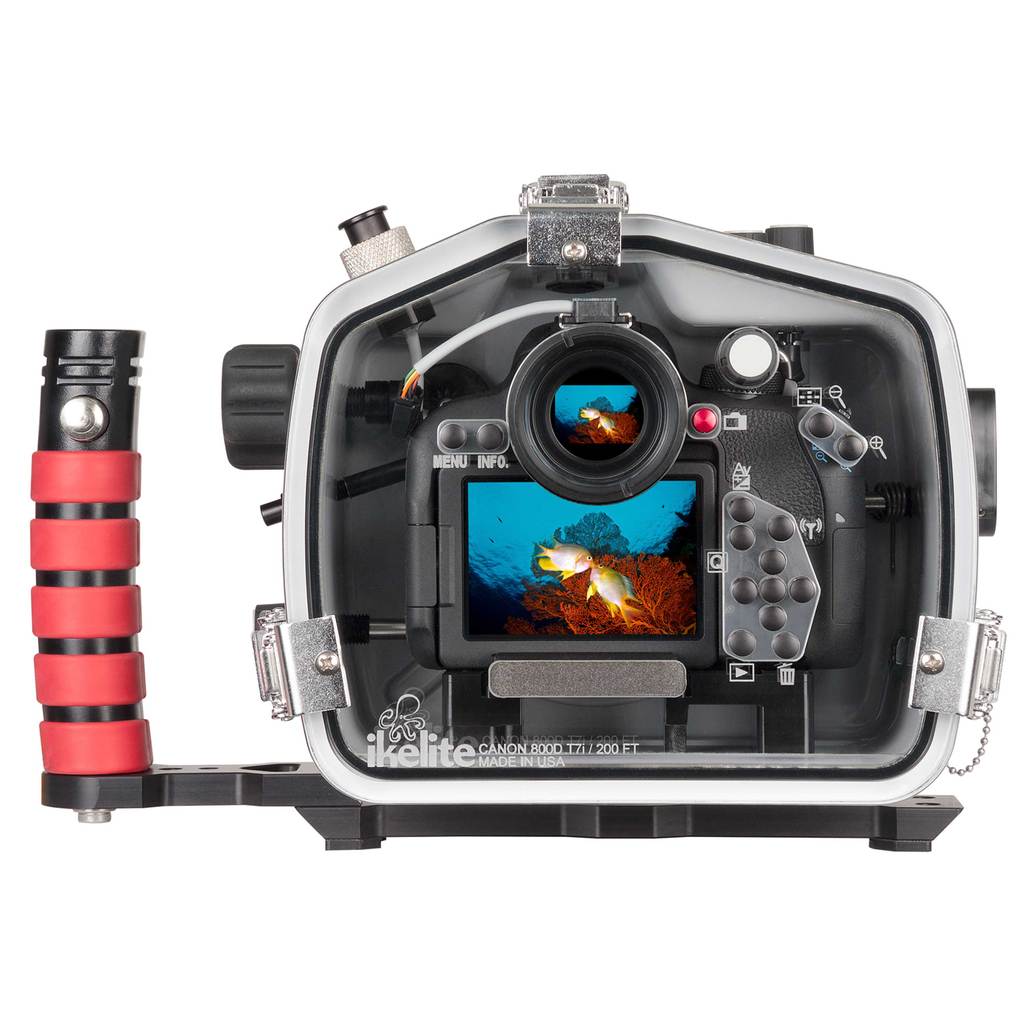 Ikelite 200DL Underwater Housing for Canon EOS 800D Rebel T7i, Kiss X9i DSLR Cameras - Image 4