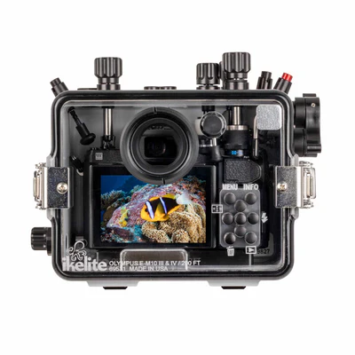 Ikelite 200DLM/A Underwater Housing for Olympus OM-D E-M10 III, E-M10 IV Mirrorless Cameras - Image 2