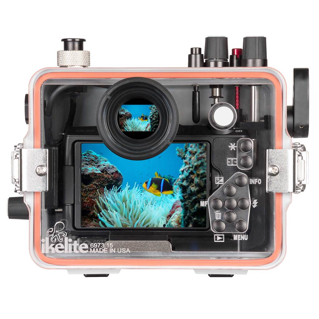 Ikelite 200DLM/A Underwater TTL Housing for Canon EOS M50, Kiss M Mirrorless Digital Cameras - Image 8