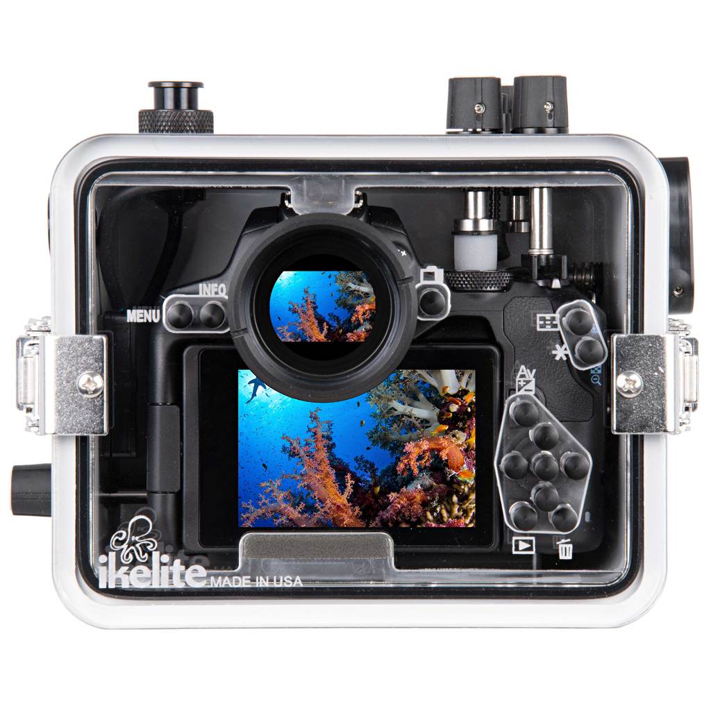 Ikelite 200DLM/C Underwater TTL Housing for Canon EOS 250D Rebel SL3, EOS 200D Mark II, Kiss X10 DSLR - Image 3