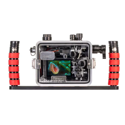 Ikelite 200FP/F Underwater Housing for Sony Alpha a6700 PZ 16-50mm with Fiber Optic Transmitter - Image 2