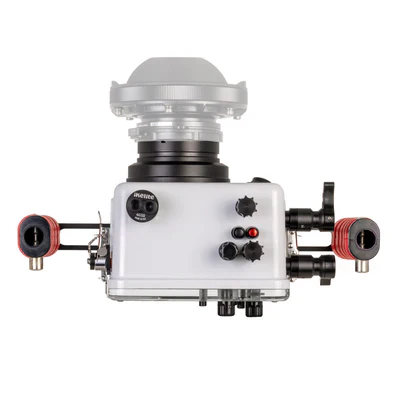 Ikelite 200FP/F Underwater Housing for Sony Alpha a6700 PZ 16-50mm with Fiber Optic Transmitter - Image 4