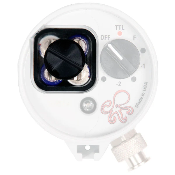 Ikelite Clear battery Door for AF35/DS51 Strobes - Image 2