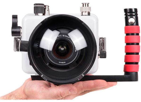 Ikelite Compact DSLR Housing for Canon SL1 / 100D, White - Image 2