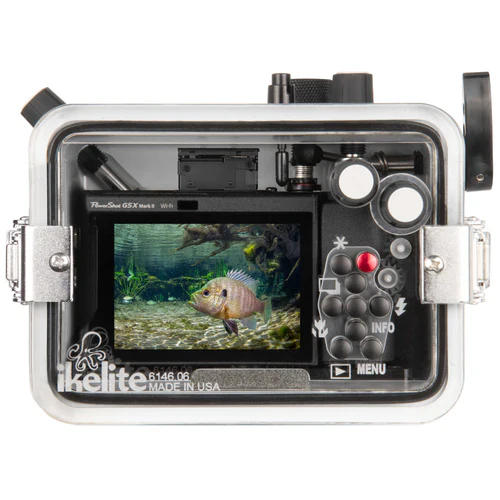 Ikelite Underwater Housing for Canon PowerShot G5 X Mark II - Image 2