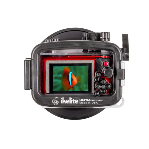 Ikelite Underwater Housing for OM System TG-7, Olympus Tough TG-6 with Dome Port for FCON-T02 Fisheye - Image 2