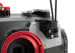 Inon 90 Degree Double Hole Fiber Optic Plug (Rubber Bush Plug) - Image 2
