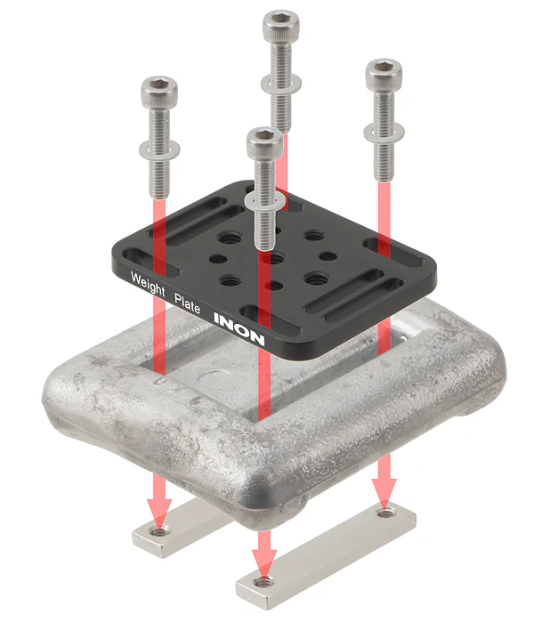 Inon Weight Plate, Screw Type - Image 2