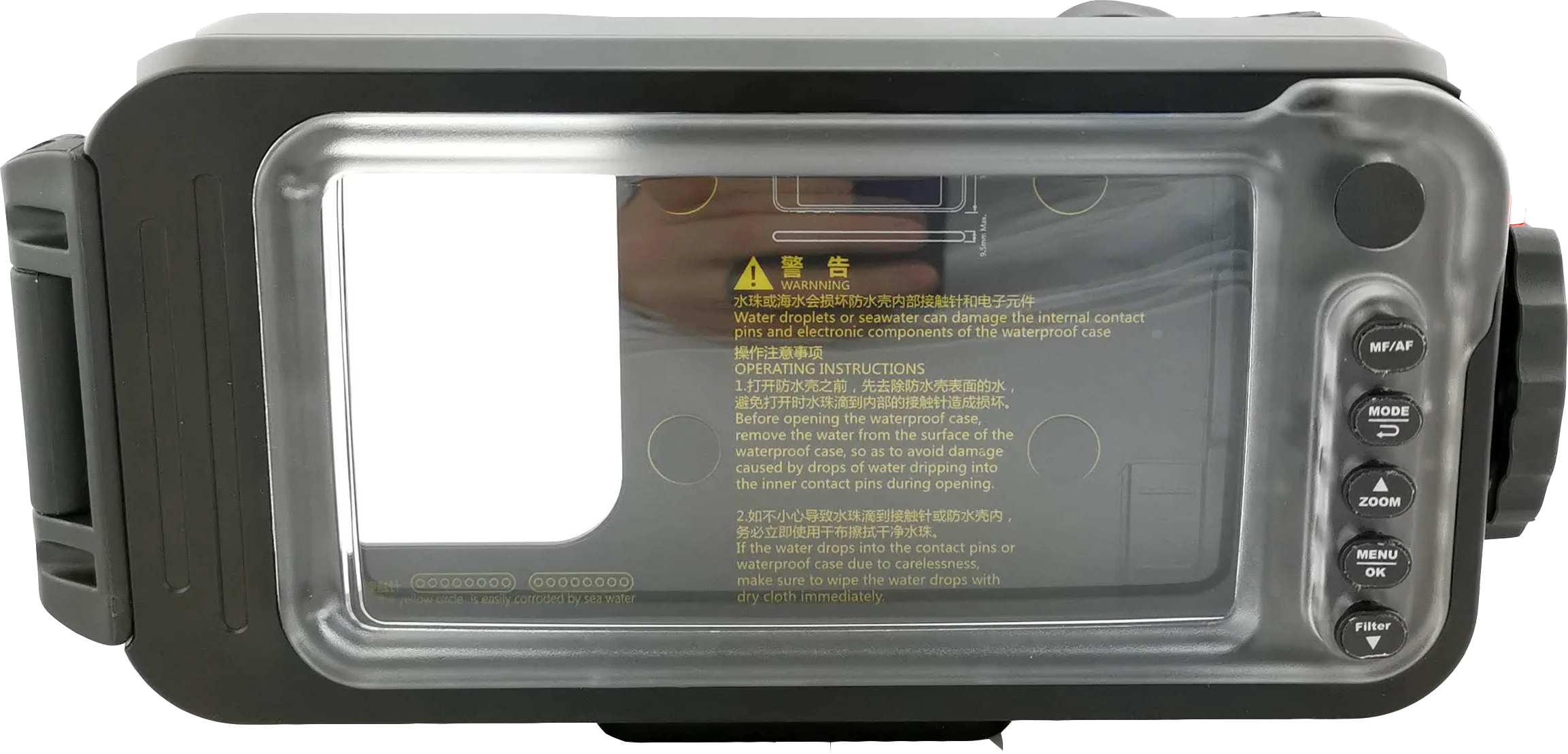Kraken Sports KRH05 Universal Smart Phone Housing Pro With Depth&Temp Sensor - Image 3