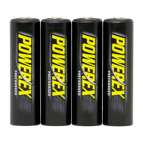Maha Powerex Precharged Rechargeable AA NiMH Batteries (1.2V, 2600mAh) - 4-Pack - Image 4
