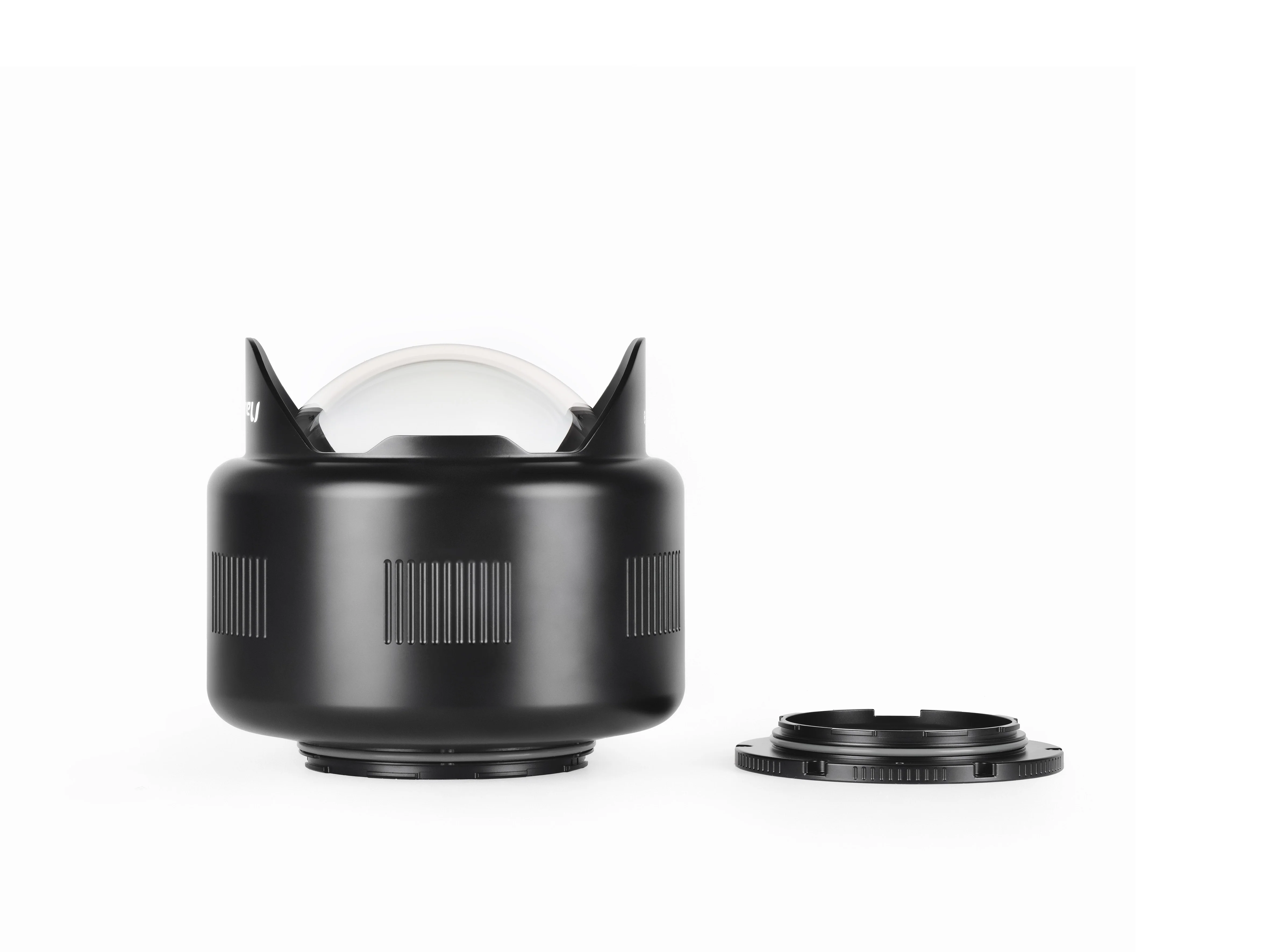 Nauticam WACP-1B N120/N100 WACP-1 0.36x Wide Angle Conversion Port with Integrated Float Collar and Interchangeable Port Mounting Ring - Image 2