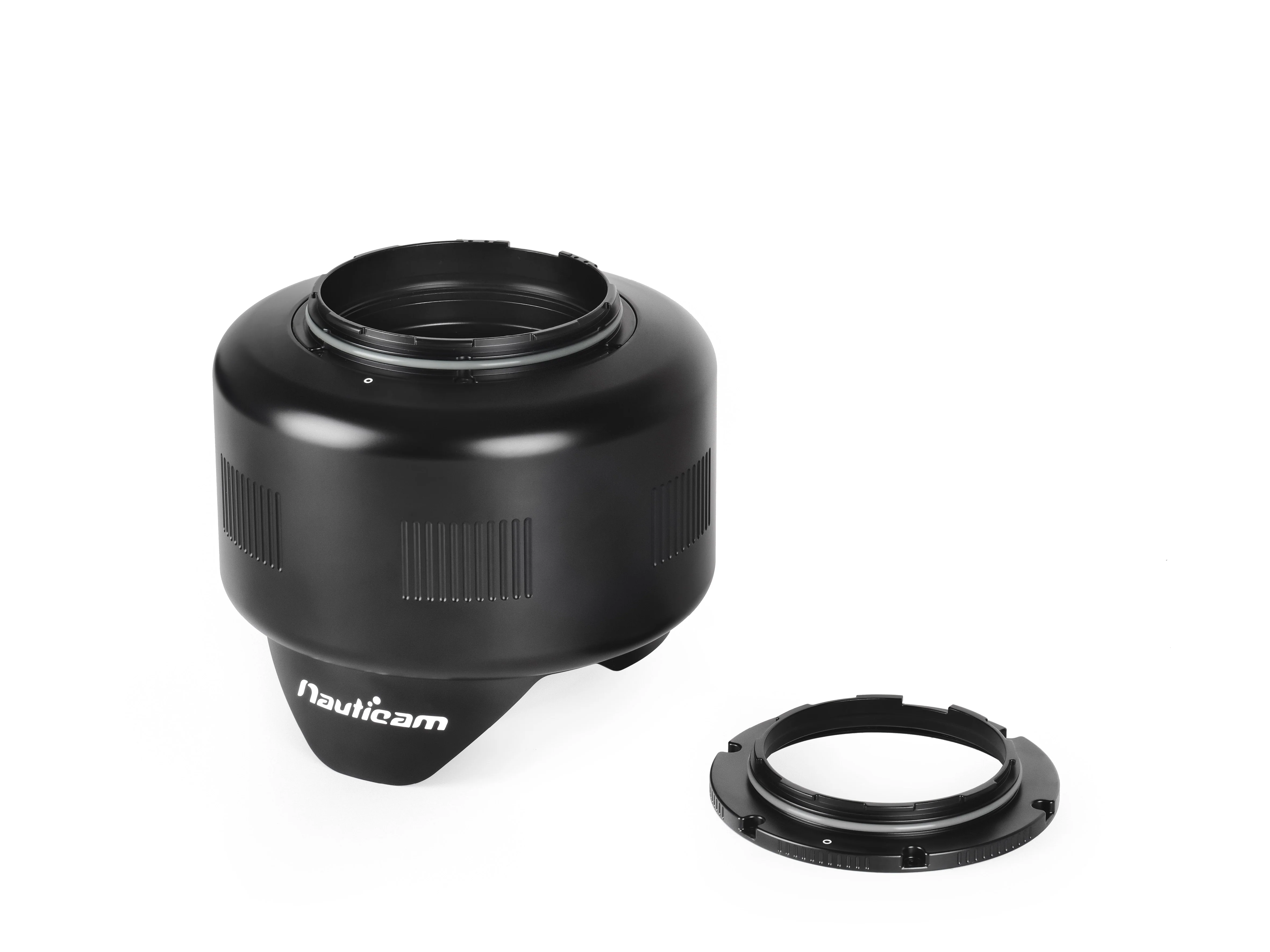 Nauticam WACP-1B N120/N100 WACP-1 0.36x Wide Angle Conversion Port with Integrated Float Collar and Interchangeable Port Mounting Ring - Image 3
