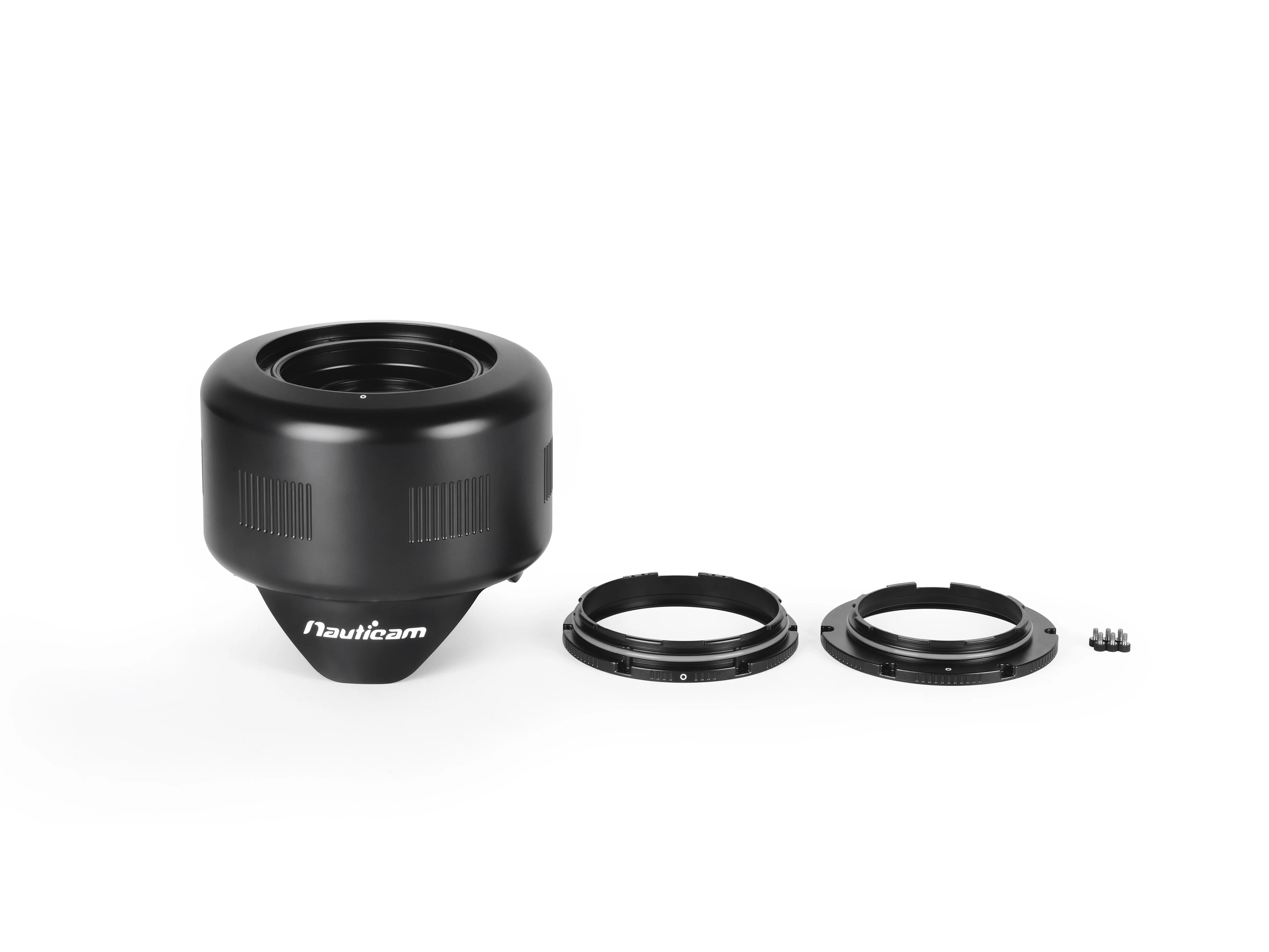 Nauticam WACP-1B N120/N100 WACP-1 0.36x Wide Angle Conversion Port with Integrated Float Collar and Interchangeable Port Mounting Ring - Image 4