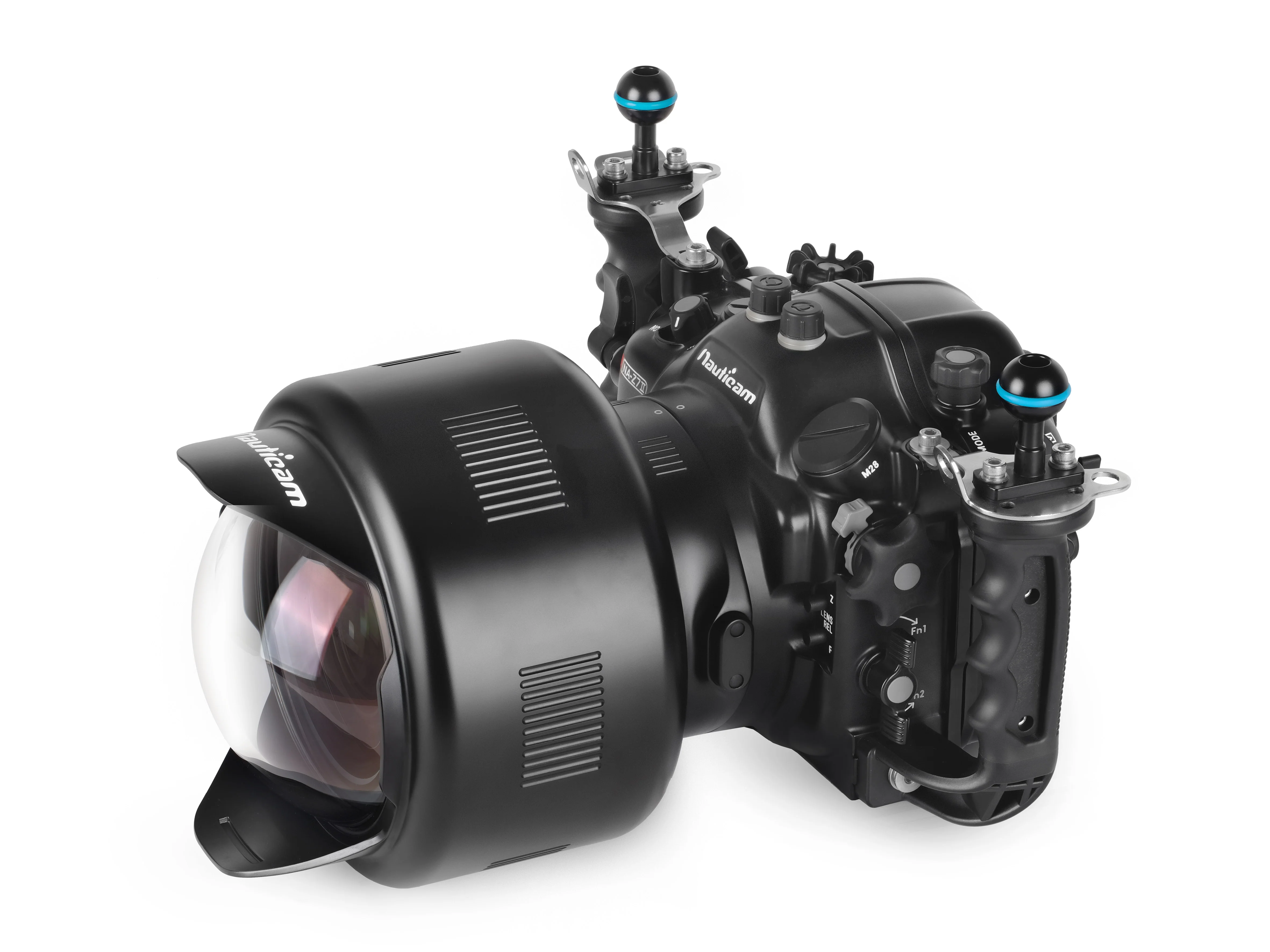 Nauticam WACP-1B N120/N100 WACP-1 0.36x Wide Angle Conversion Port with Integrated Float Collar and Interchangeable Port Mounting Ring - Image 6