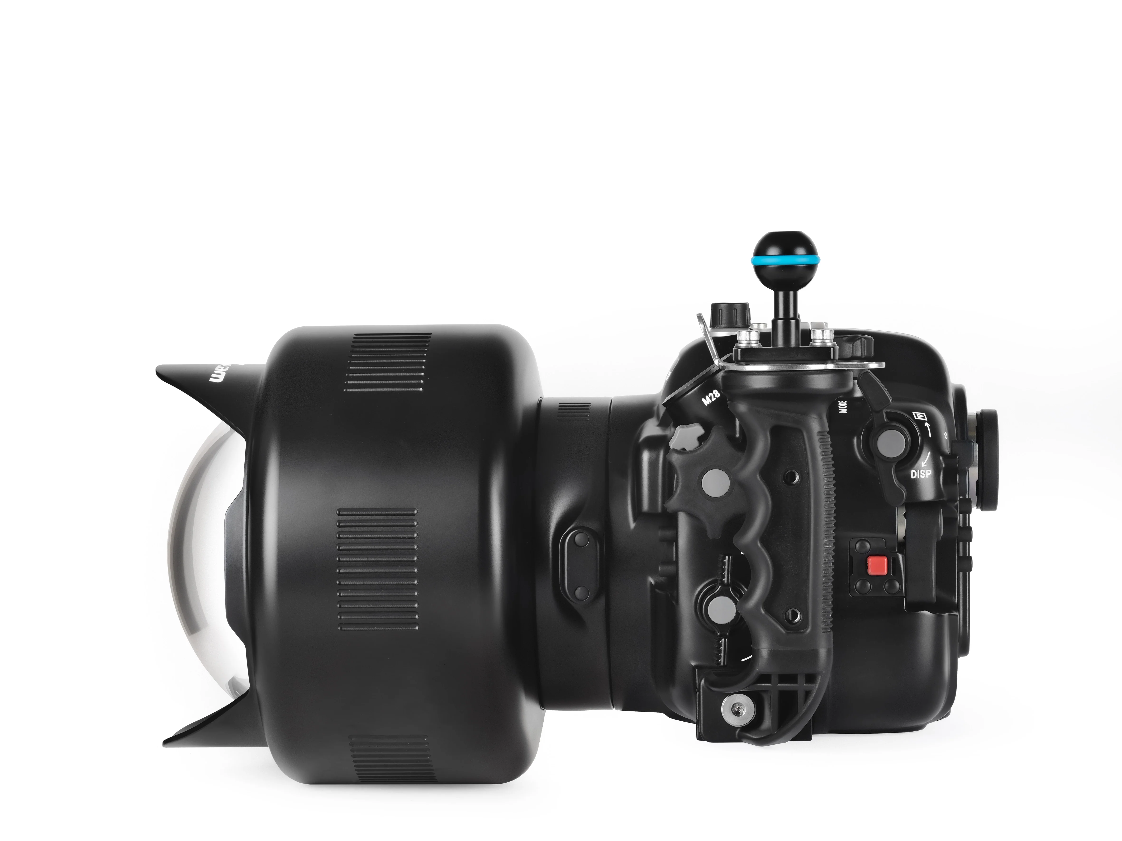 Nauticam WACP-1B N120/N100 WACP-1 0.36x Wide Angle Conversion Port with Integrated Float Collar and Interchangeable Port Mounting Ring - Image 7