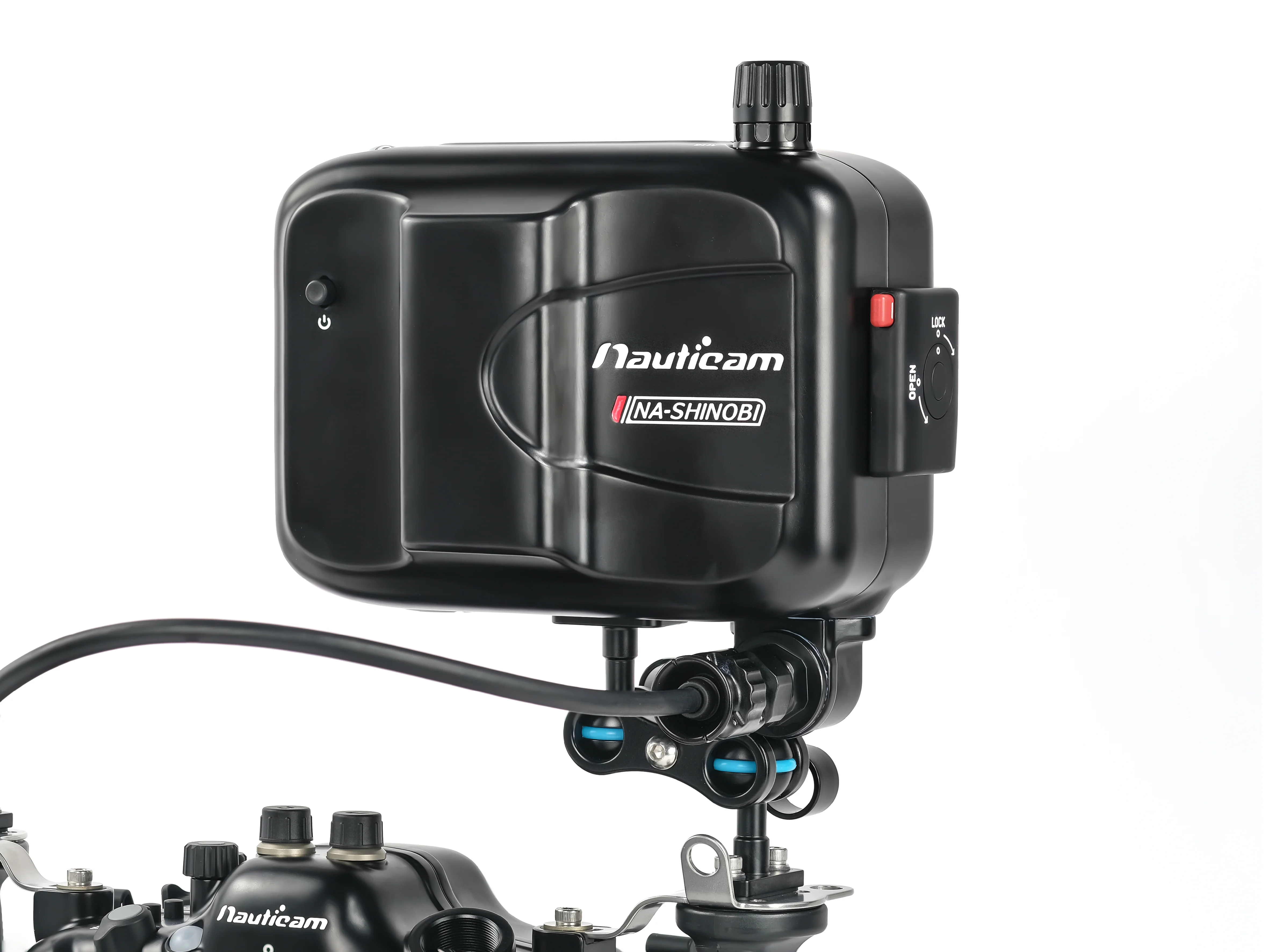 NA-Shinobi-H Underwater Housing for Atomos Shinobi 5.2in 4K HDMI Monitor with HDMI 1.4 input - Image 6