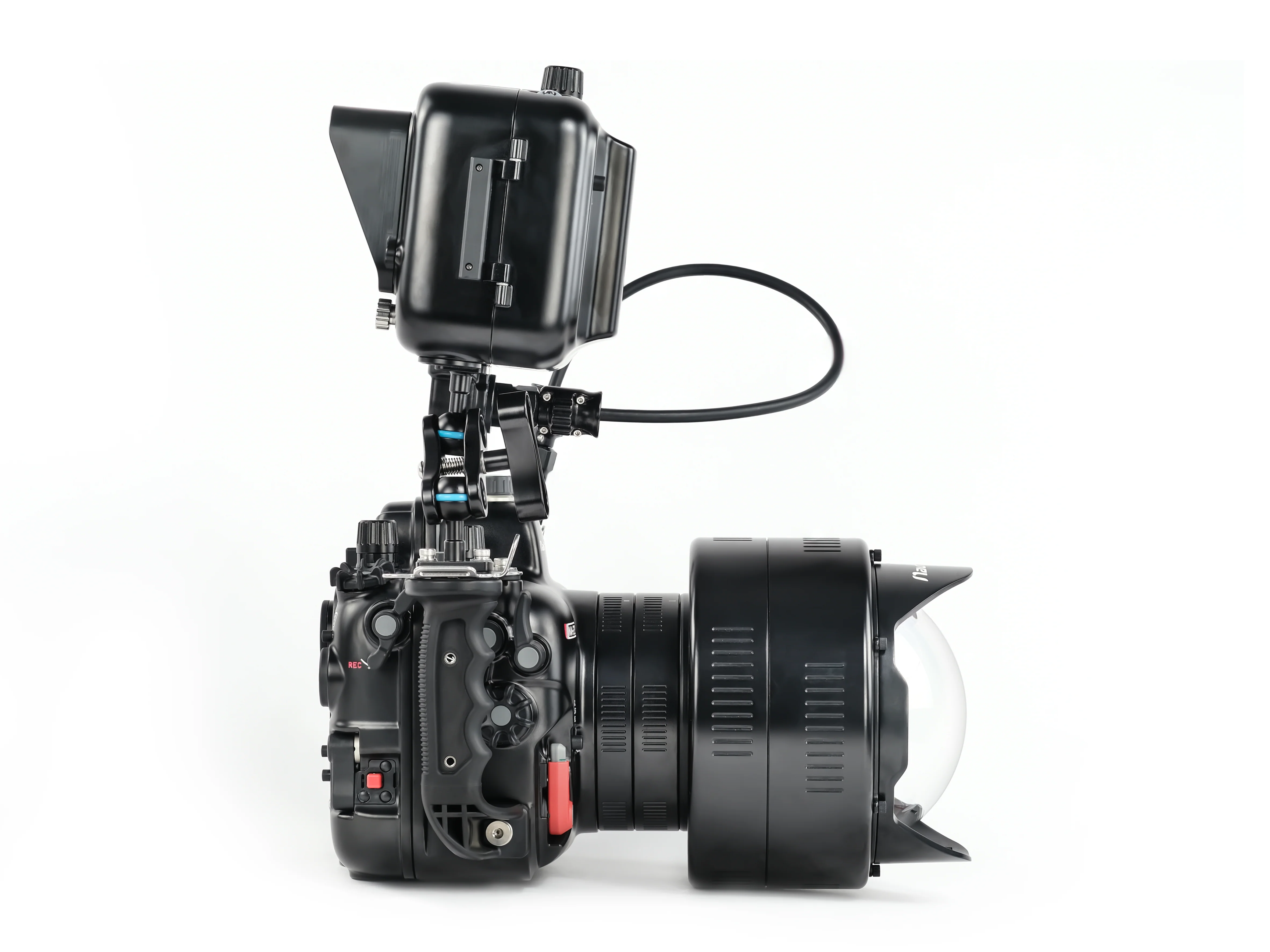 NA-Shinobi-S Underwater Housing for Atomos Shinobi 5.2" 4K HDMI Monitor with SDI input - Image 11
