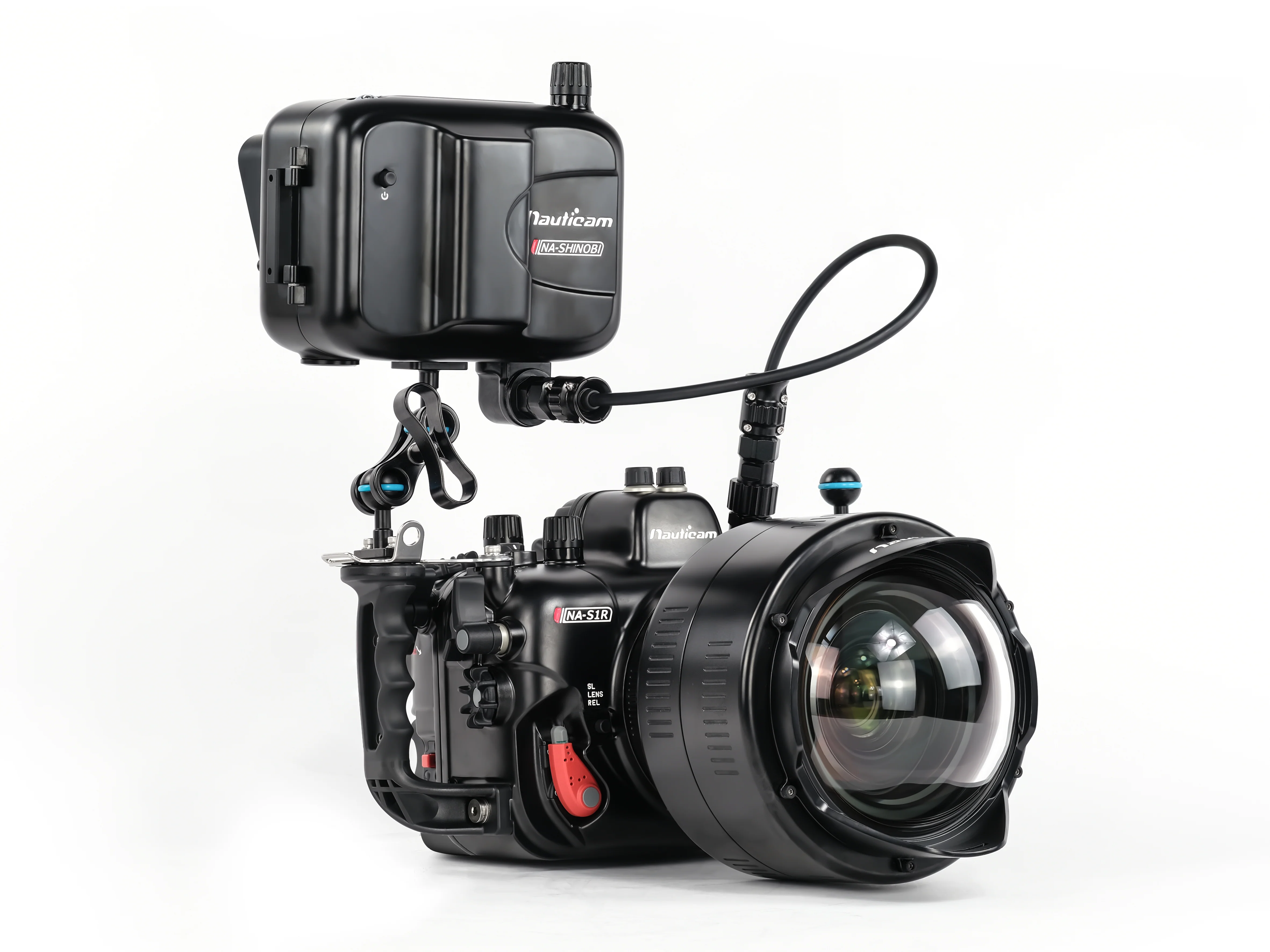 NA-Shinobi-S Underwater Housing for Atomos Shinobi 5.2" 4K HDMI Monitor with SDI input - Image 13
