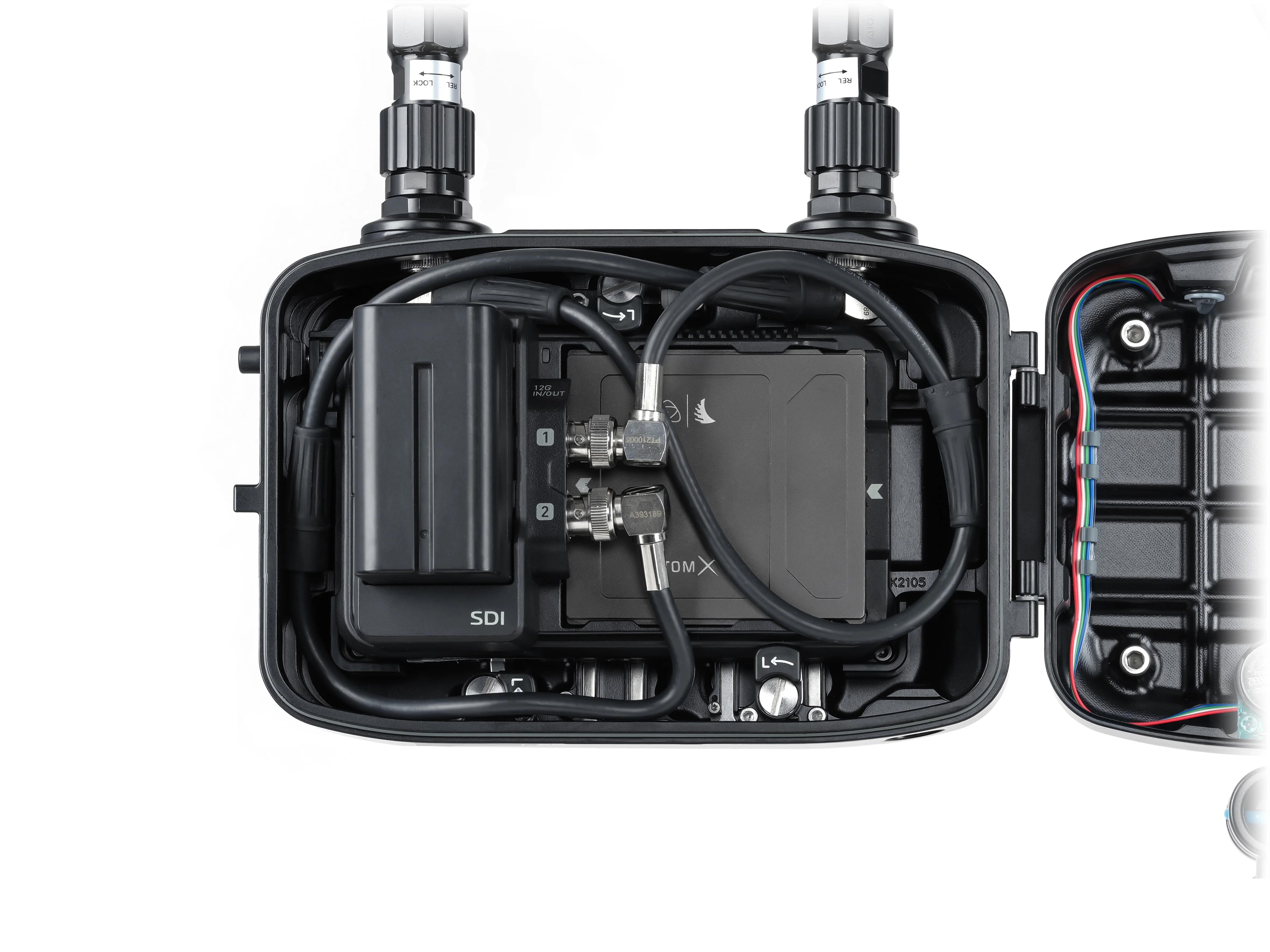 Nauticam Atomos Ninja V-S Underwater Housing for Atomos Ninja V,  Ninja V+ and Ninja Ultra Monitor/Recorder with Atomos AtomX SDI Module - Image 8