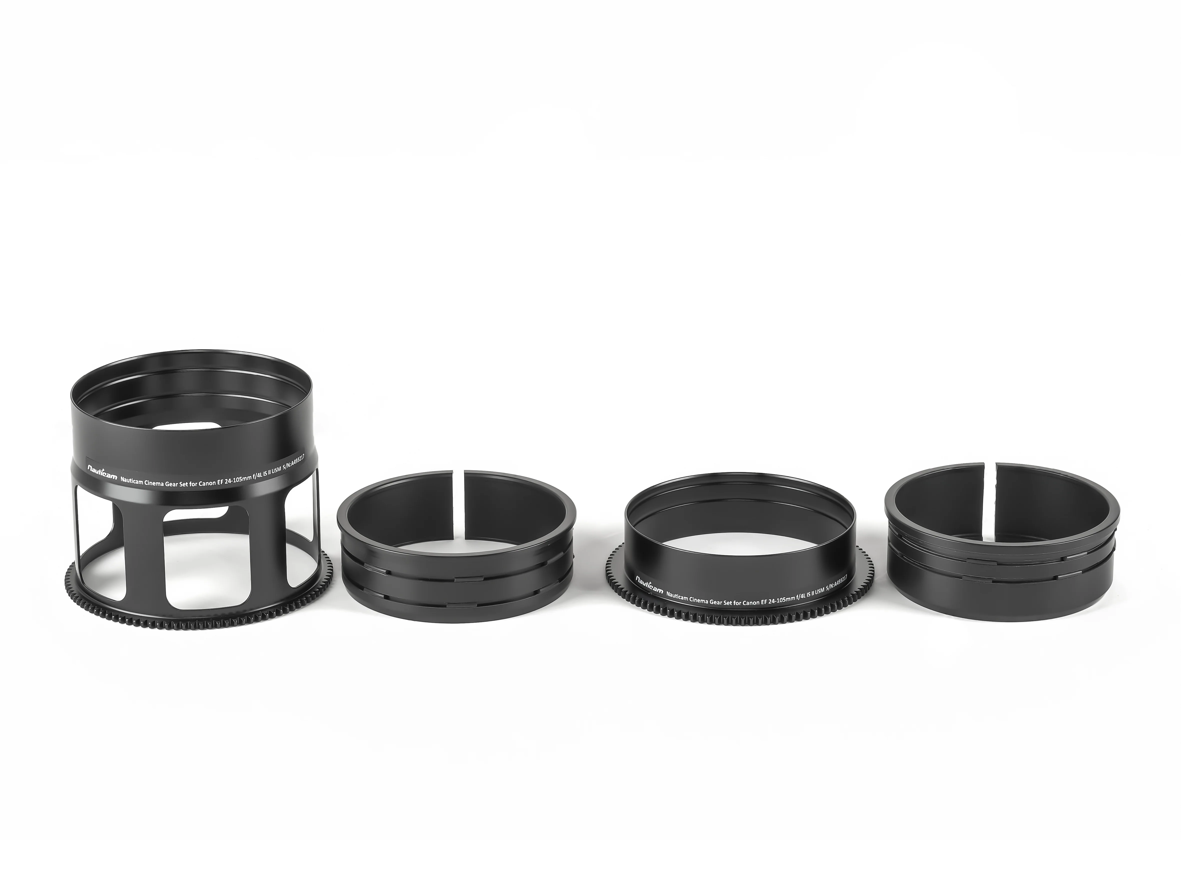 (Discontinued) Nauticam Cinema Gear Set for Canon EF 24-105mm f/4L IS II USM