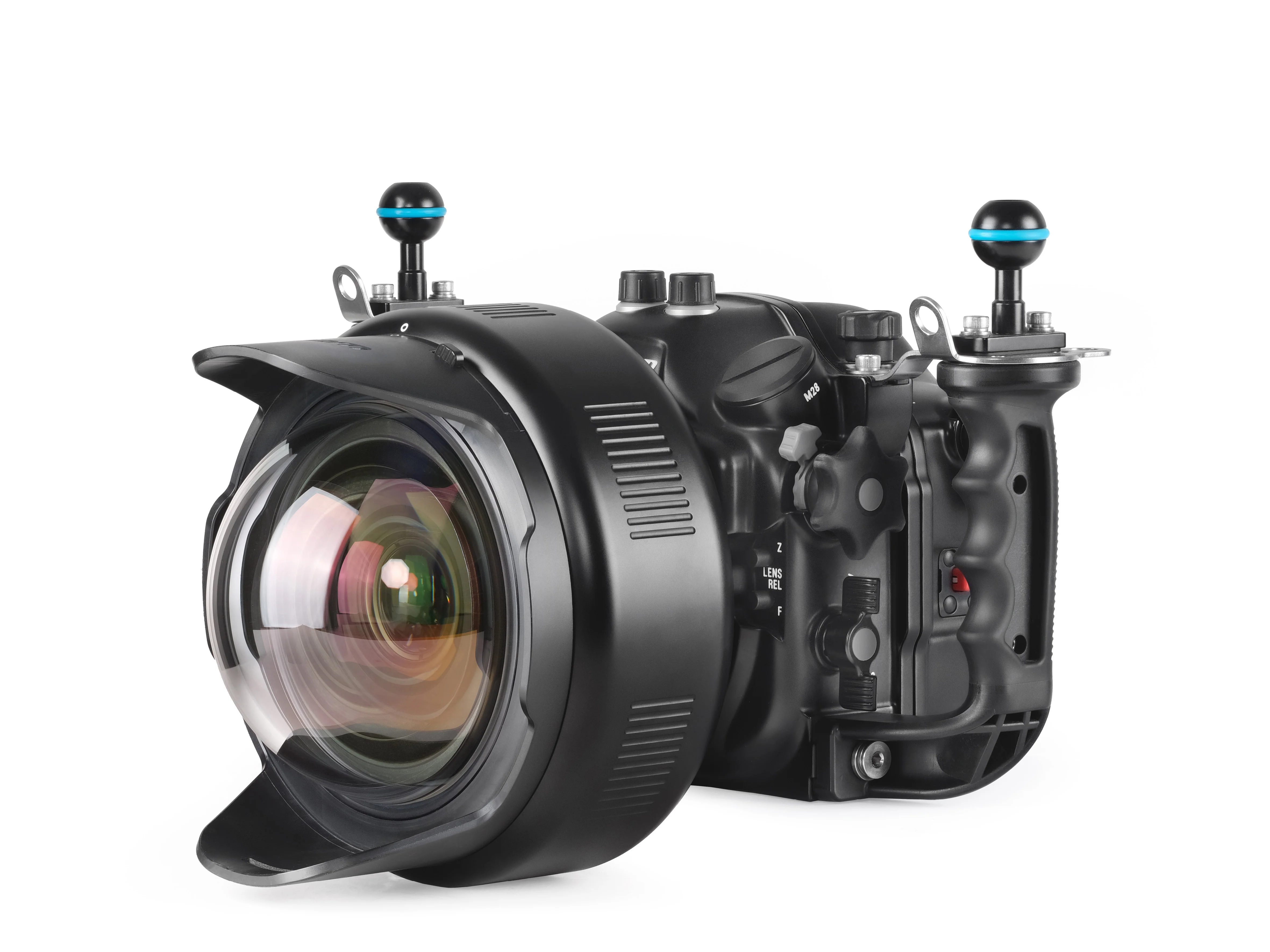 Nauticam N120/N100 Fisheye Conversion Port with Integrated Float Collar (FCP) 170 Deg. FOV with Compatible 28mm Lenses - Image 5