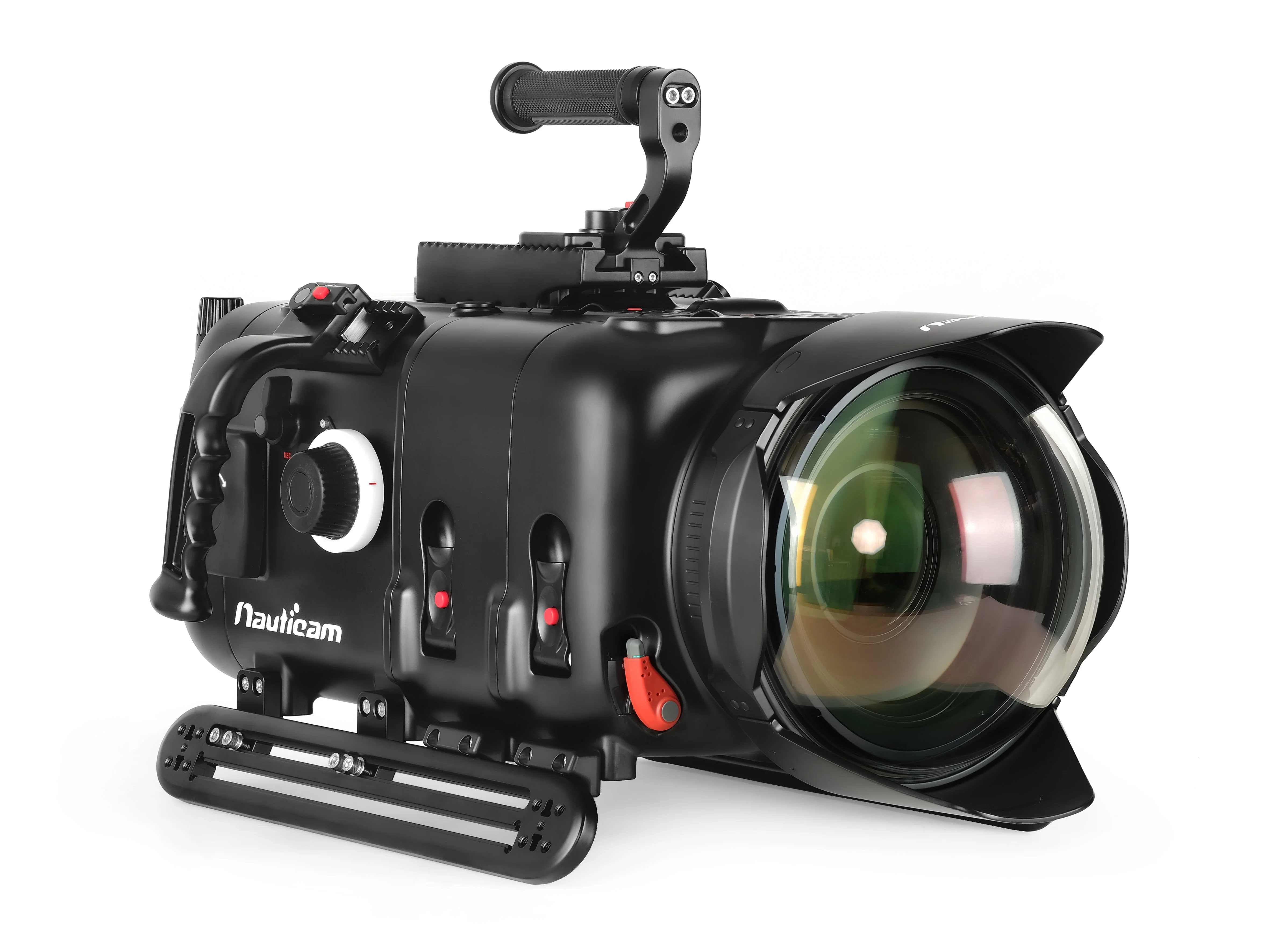 Nauticam N200 0.57x Wide Angle Conversion Port - 2 (WACP-2) 140 Deg. FOV with Compatible 14mm Lenses (incl. float collar) - Image 4
