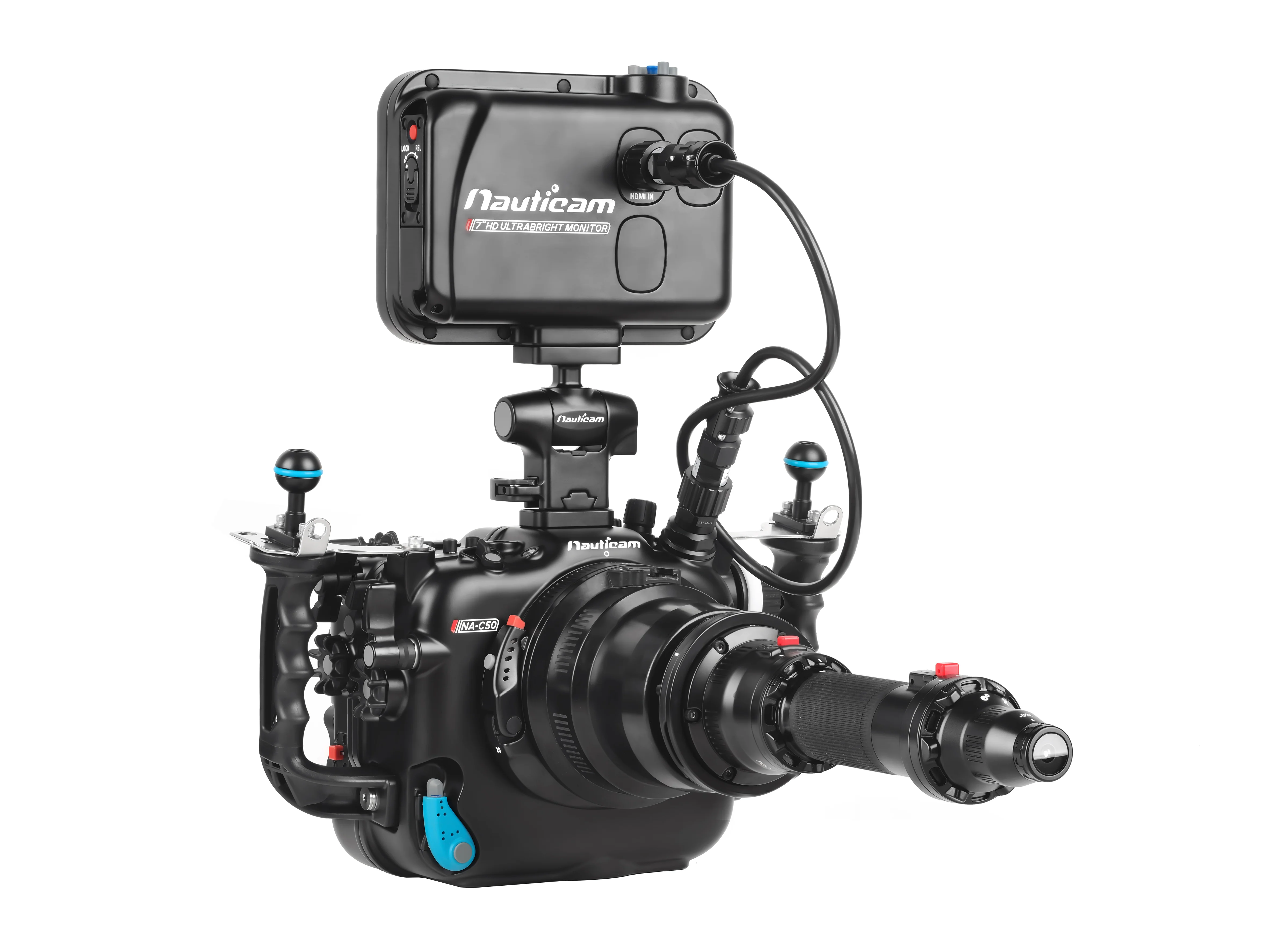 Nauticam NA-C50 Underwater Housing for Canon C50 Camera - Image 14