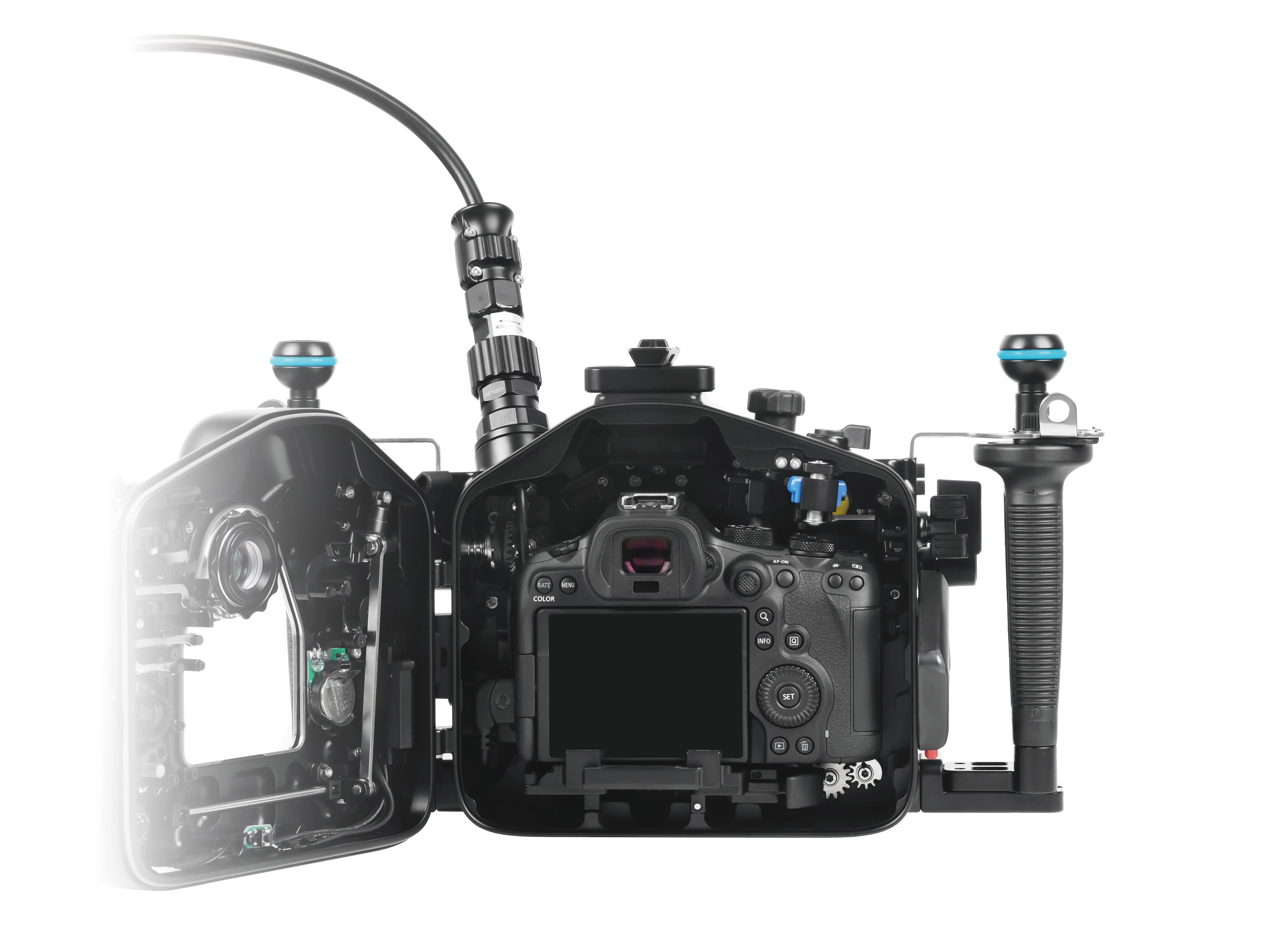 Nauticam NA-R6III Underwater Housing for Canon EOS R6 Mark III Camera - Image 7