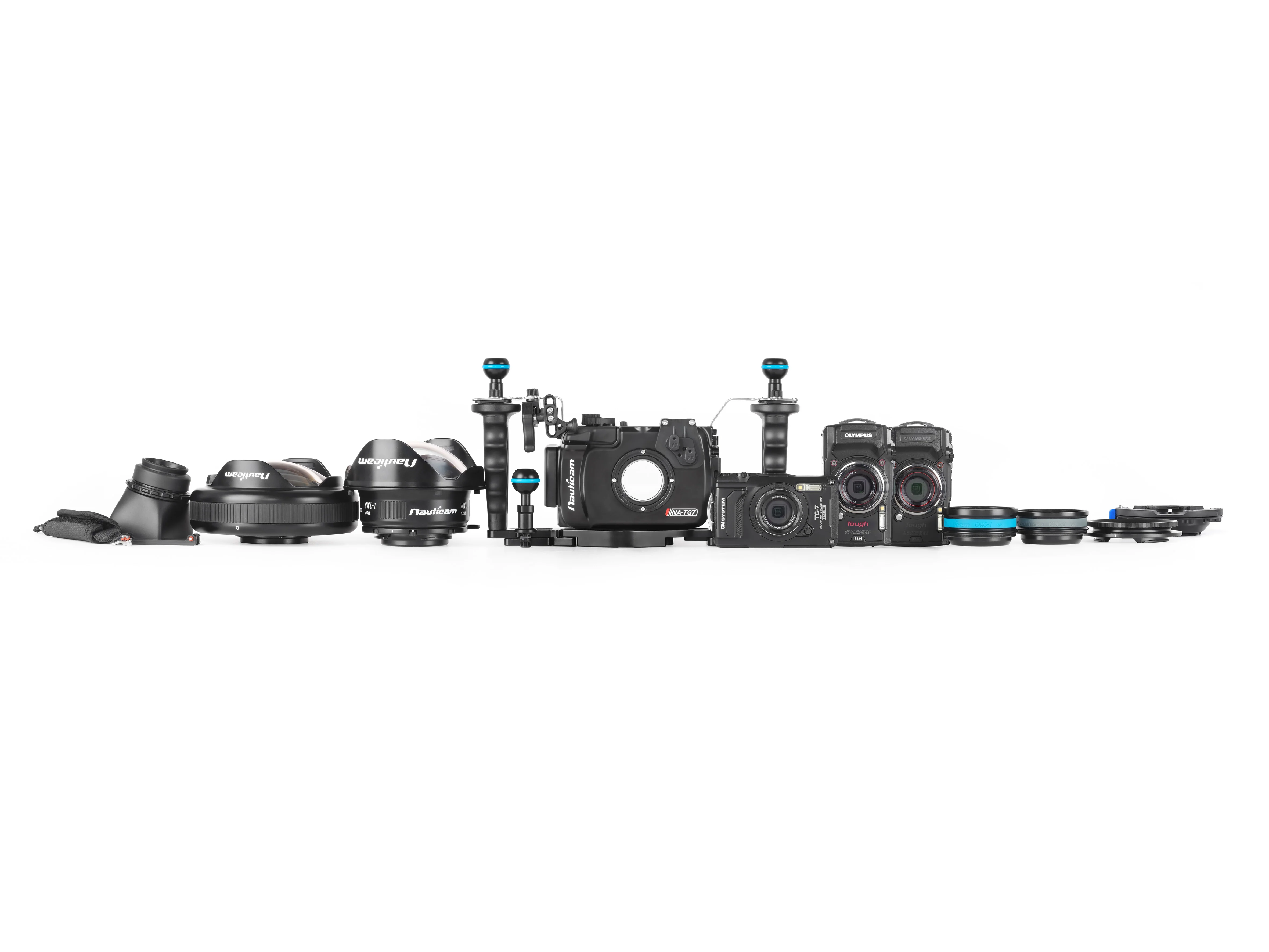 Nauticam NA-TG7 Underwater Housing for Olympus Tough TG 6 / 7 Camera (M52) - Image 14