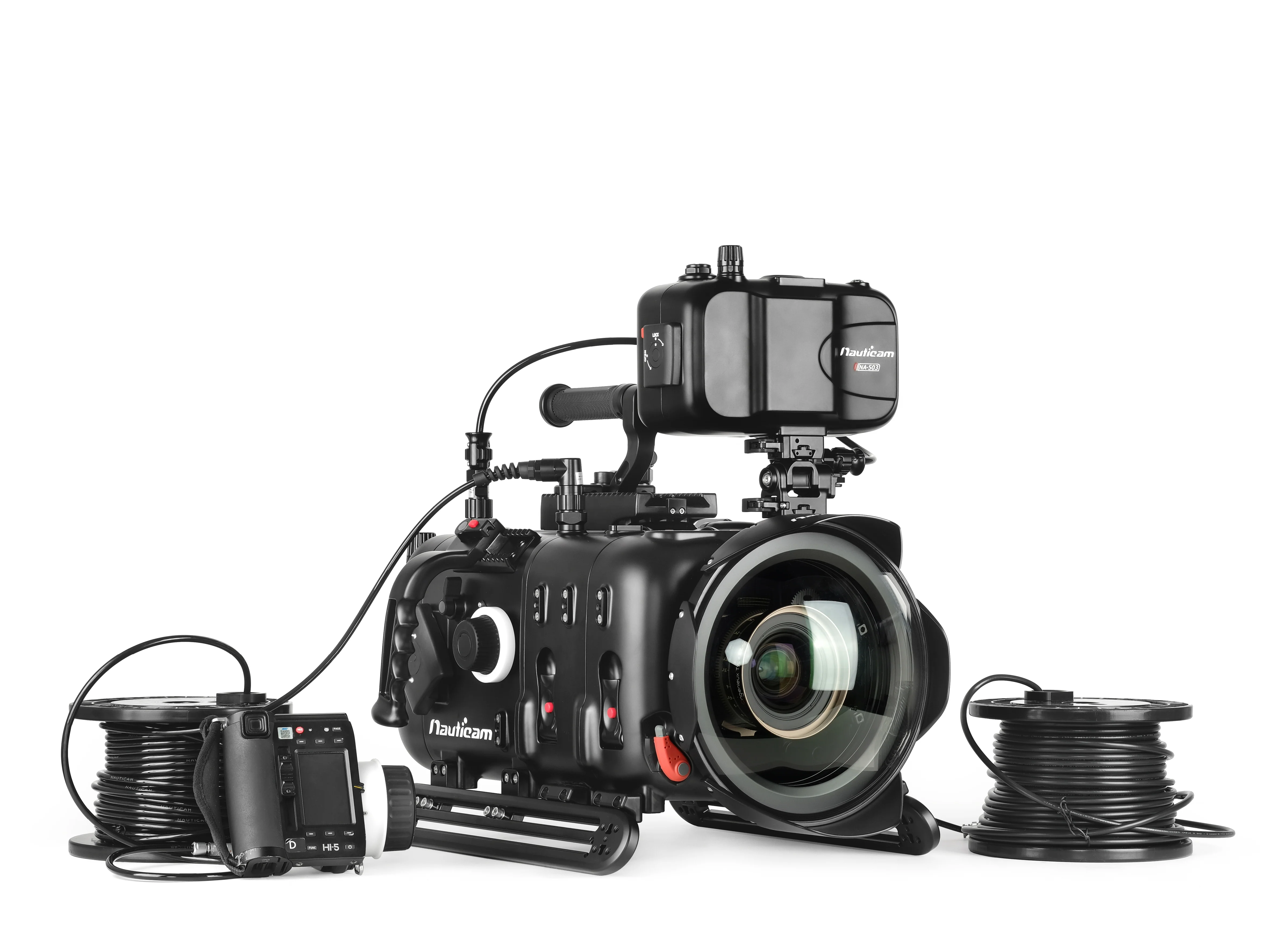 Nauticam Underwater Housing for ARRI ALEXA 35 Camera (includes housing extension 100mm and N200 250mm optical glass wide angle port) - Image 12