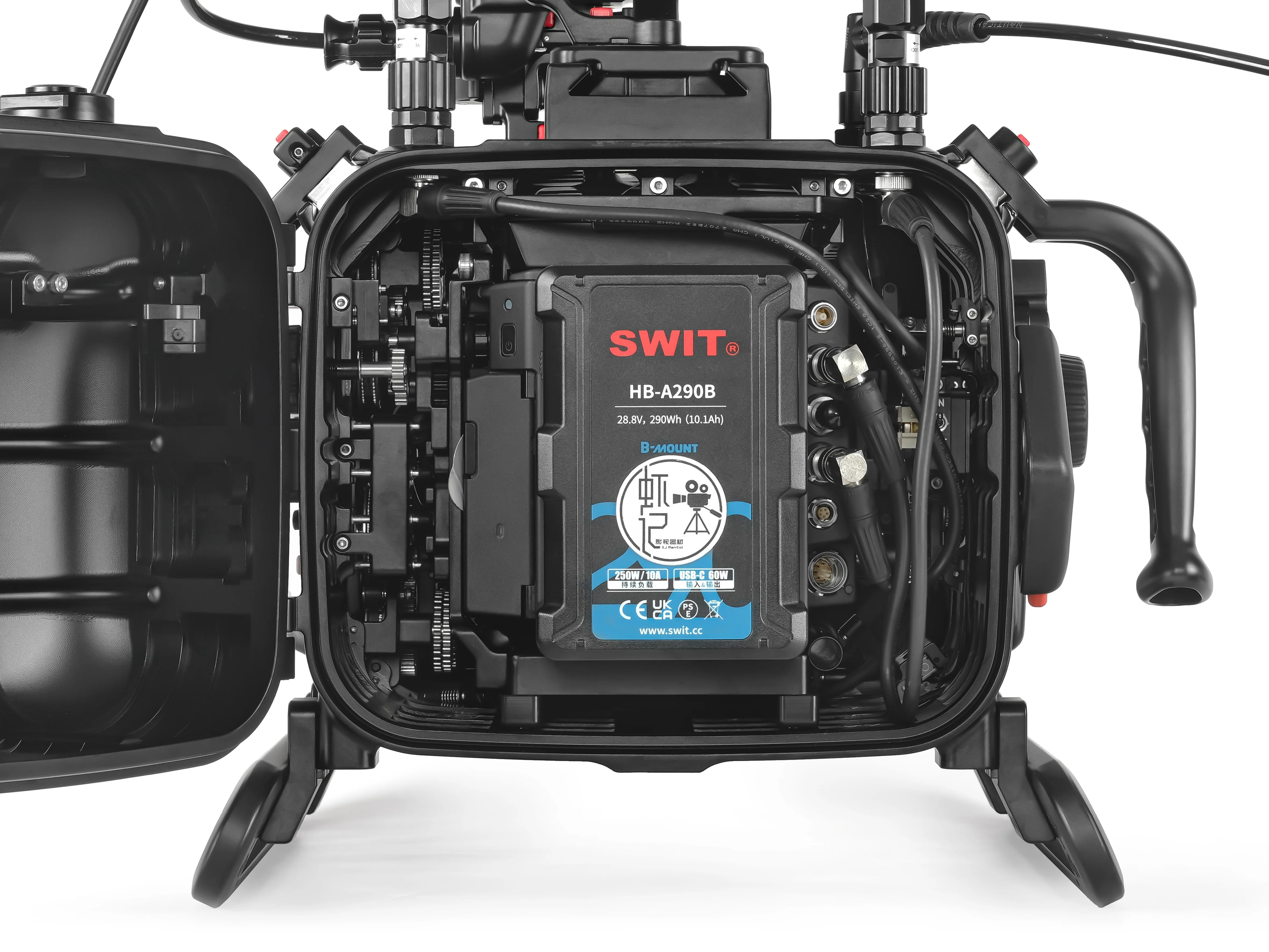 Nauticam Underwater Housing for ARRI ALEXA 35 Camera (includes housing extension 100mm and N200 250mm optical glass wide angle port) - Image 7