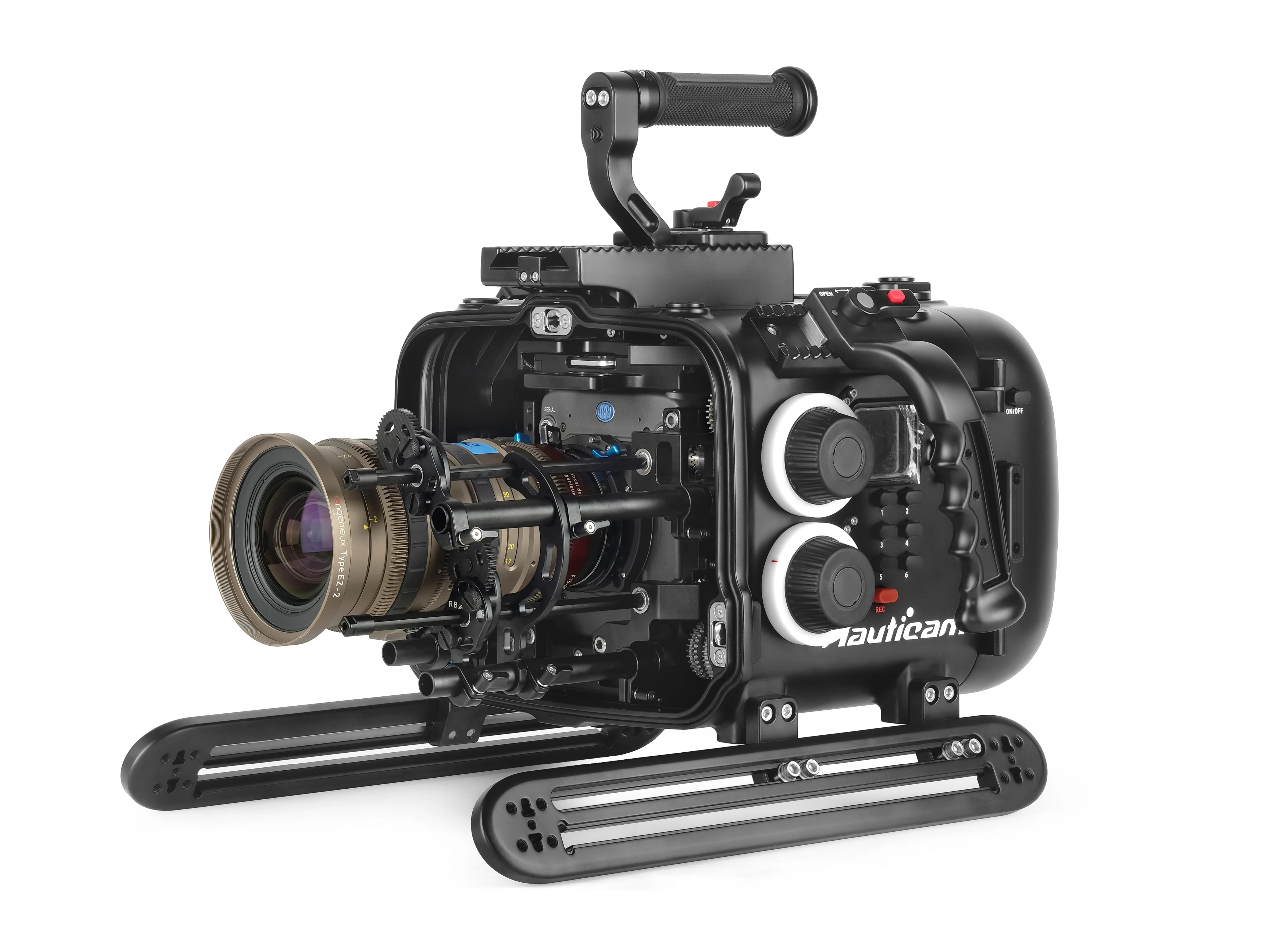 Nauticam Underwater Housing for ARRI ALEXA 35 Camera (includes housing extension 100mm and N200 250mm optical glass wide angle port) - Image 8