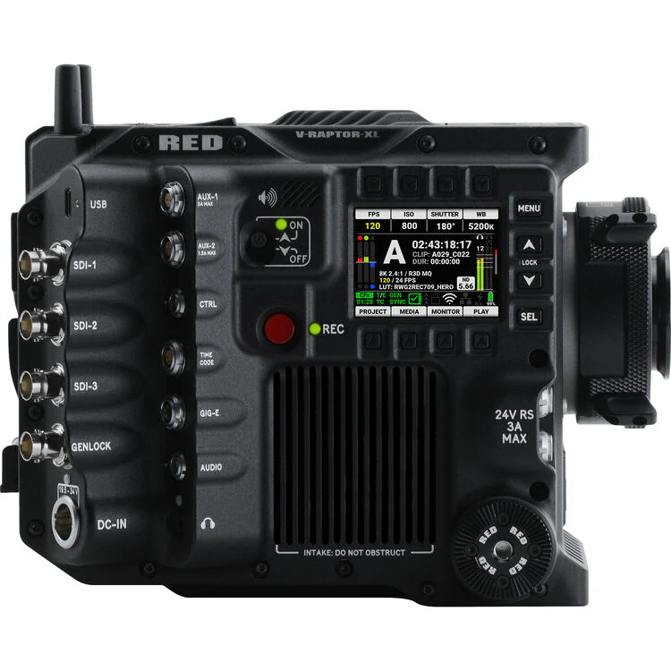 RED DIGITAL CINEMA V-RAPTOR XL [X] 8K VV Camera (V-Mount) - Image 9