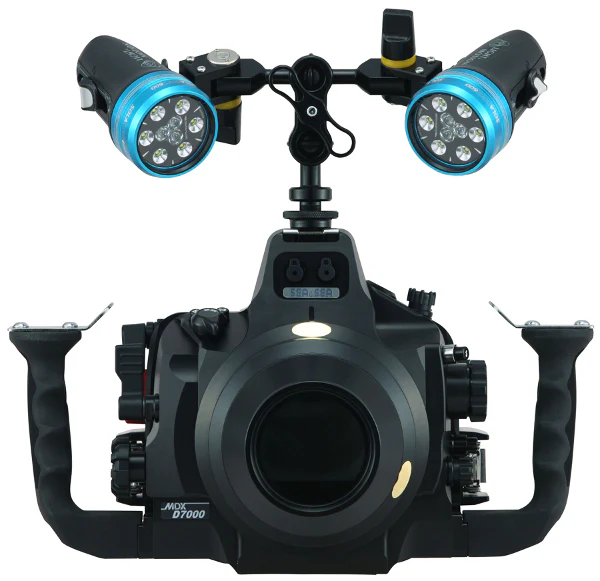 Sea & Sea Double Strobe Head Double YS Mount - Image 2