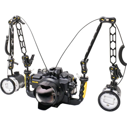 Sea & Sea MDX-R5 Underwater Housing with Leak Alarm Unit for Canon EOS R5 - Image 4