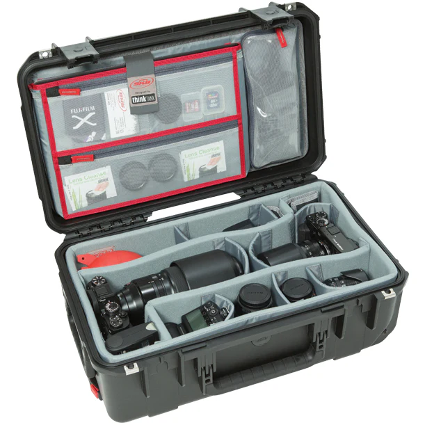 SKB Waterproof Case 20 x 11 x 7, Think Tank Dividers, Lid Organizer, Wheels, Handle - Image 5