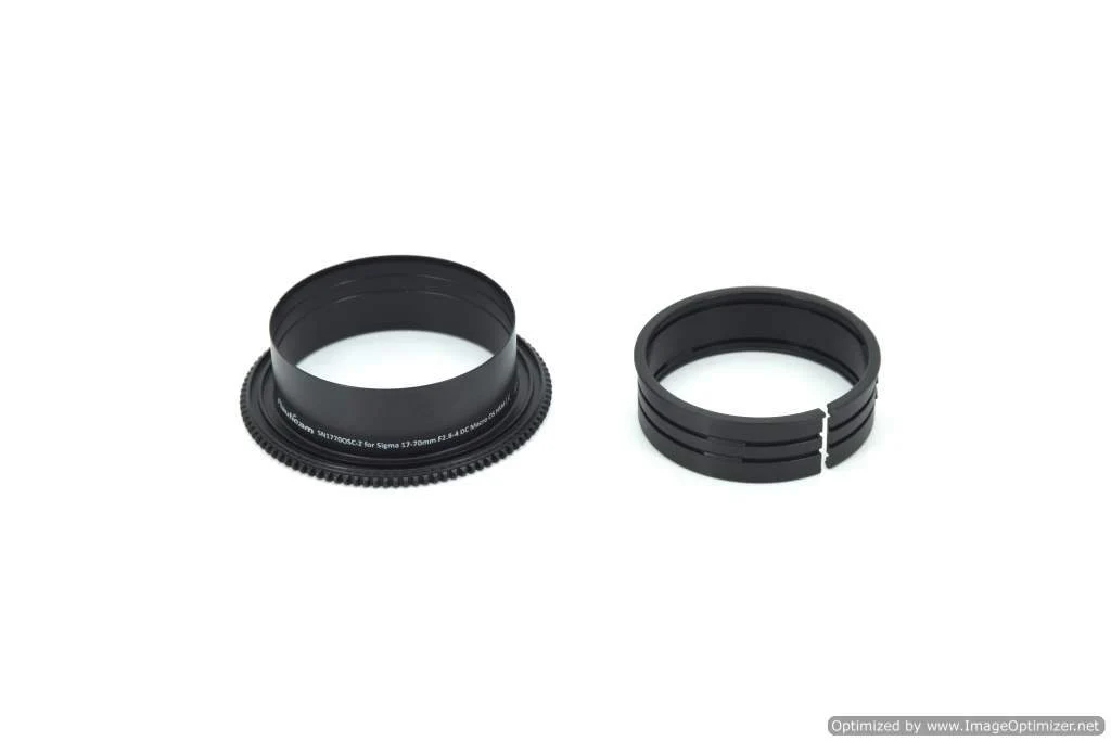 (Discontinued) Nauticam SN1770OSC-Z Zoom Gear for Sigma 17-70mm F2.8-4 DC Macro OS HSM | C