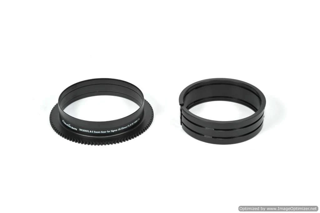 Nauticam SN1835f1.8-Z Zoom Gear for Sigma 18-35mm F1.8 DC HSM | A