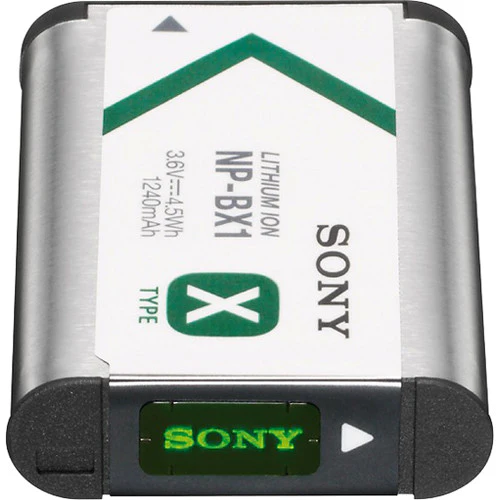 Sony NP-BX1/M8 Rechargeable Lithium-Ion Battery Pack (3.6V, 1240mAh) - Image 3