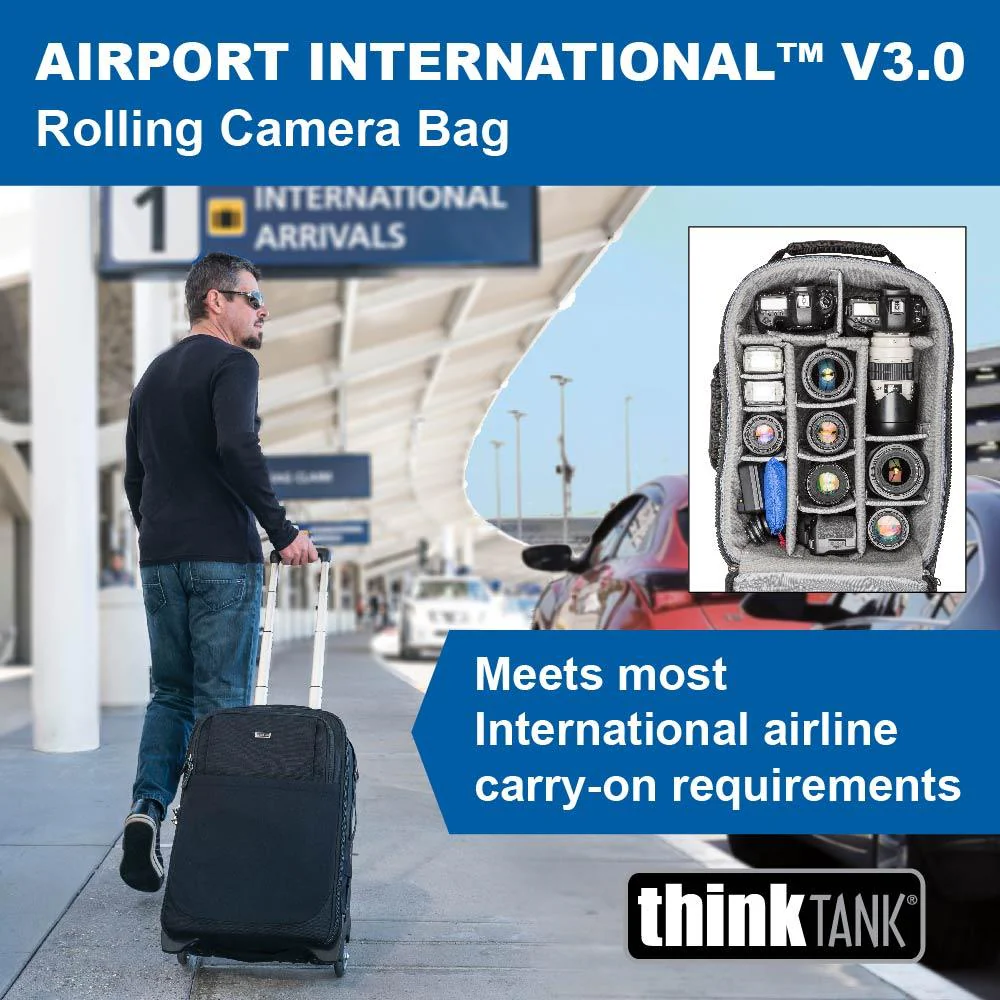 Think Tank Airport International V3.0 Carry On Roller Bag - Image 3