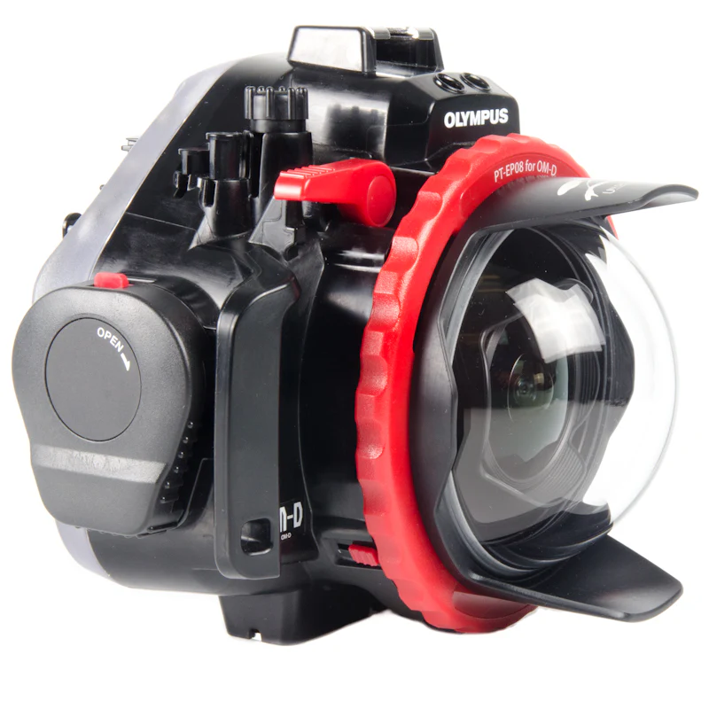 Zen DP-100-EP08 Dome Port for Panasonic 8mm Fisheye and Olympus PT-EP08 Housing - Image 2